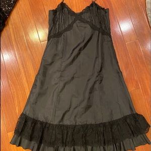 Black dress with cute detailing